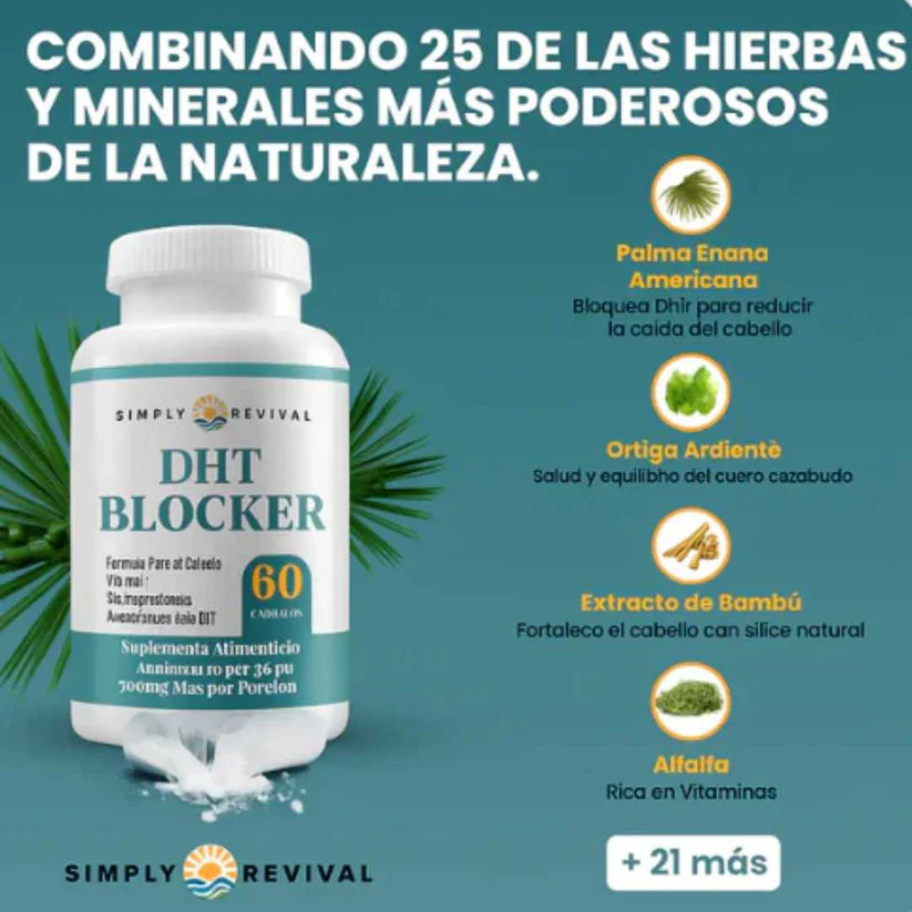 🔹 DHT Blocker Premium – Detén la Caída y Recupera tu Confianza