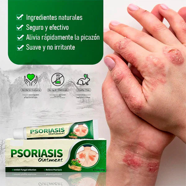 PSORIASIS?™ Crema Antifúngica y Antipicazón | 20g ☀️
