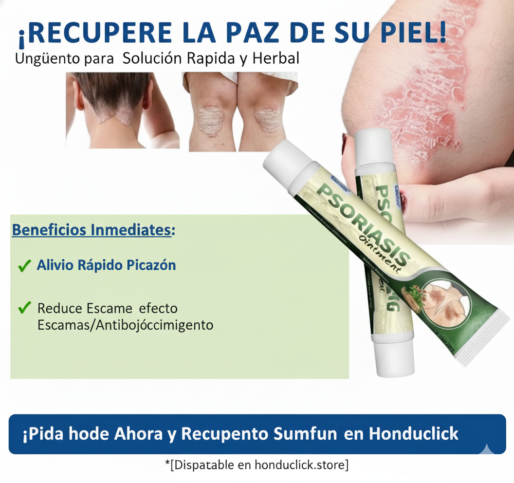 PSORIASIS?™ Crema Antifúngica y Antipicazón | 20g ☀️
